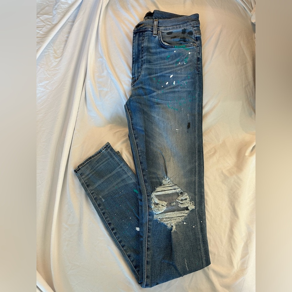 Amiri jeans “Paint Splatter” size 32